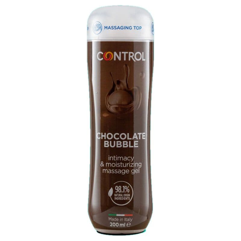 CONTROL - GEL ZA MASAŽU 3 U 1 CHOCOLATE BUBBLE 200 ML