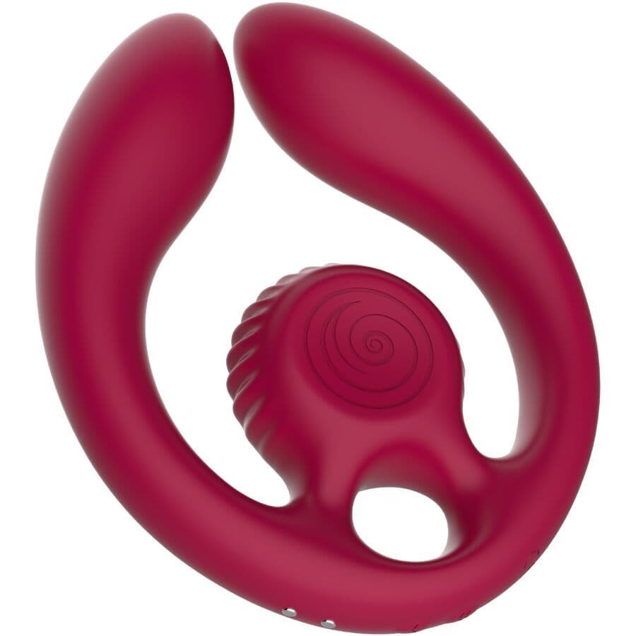 SNAIL VIBE - GIZI DUO STIMULATOR ZA PAROVE S DALJINSKIM UPRAVLJAČEM BORDO