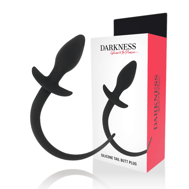 DARKNESS - ANALNI ČEP 28 CM, CRNI SILIKON