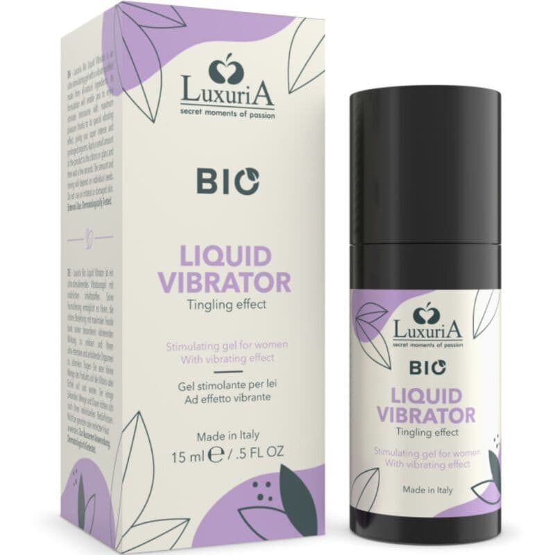 INTIMATELINE LUXURIA - BIO STIMULATIVNI GEL ZA ŽENE S VIBRIRAJUĆIM UČINKOM 15 ML