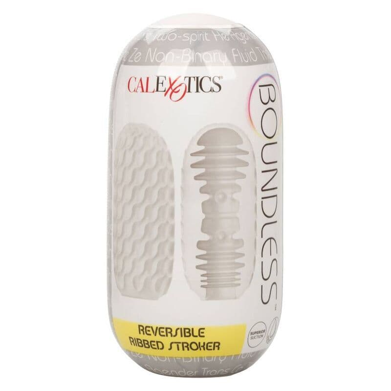 CALEXOTICS - REVERSIBLE RIBBED REBRASTA DVOSTRANA NAVLAKA ZA PENIS