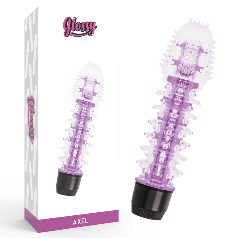 GLOSSY - Axel vibrator, ružičan