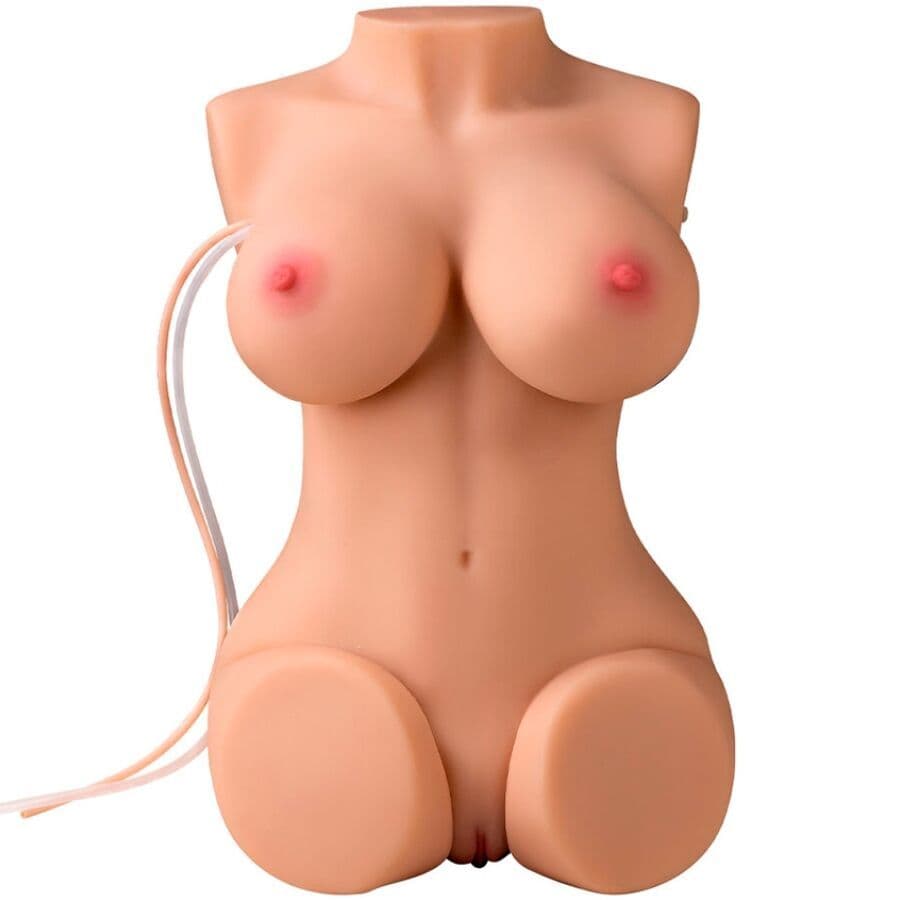 XISE - WENDY ŽENSKI MASTURBATOR TORZO S SESANJEM, VIBRACIJO IN DALJINSKIM UPRAVLJALNIKOM 6 KG