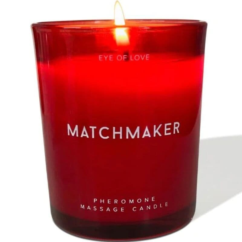 EYE OF LOVE MATCHMAKER RED DIAMOND MASAŽNA SVEČA ZA PRIVLAČNOST MOŠKIH, 150 ML