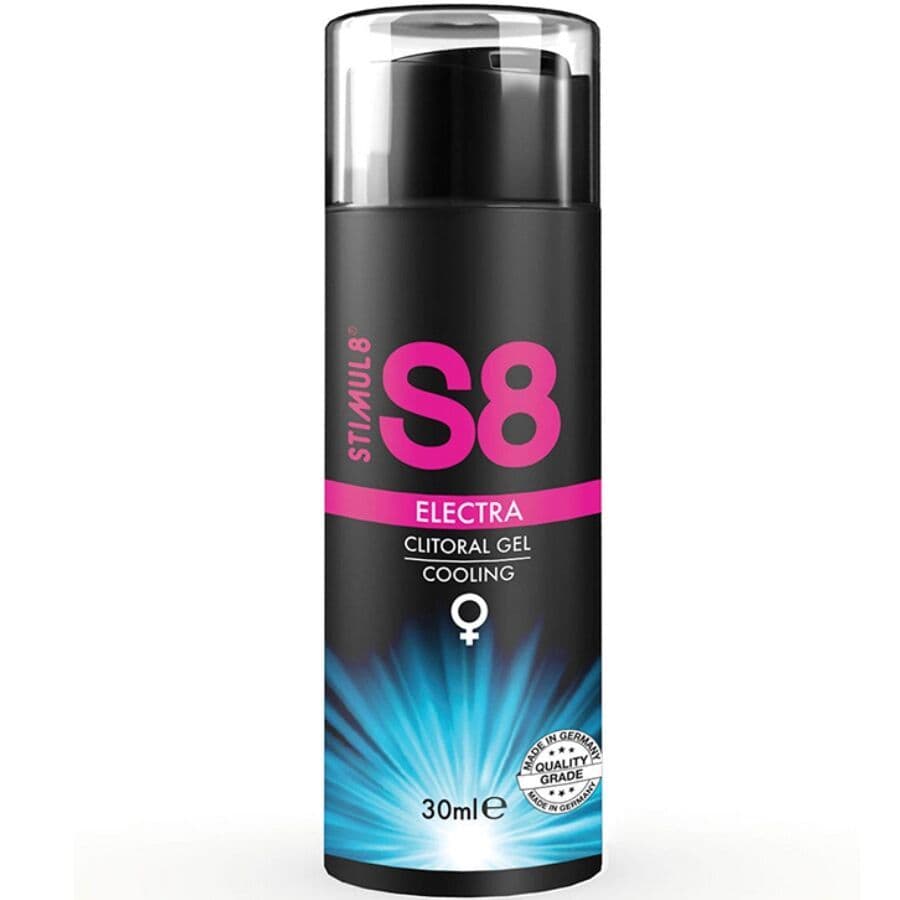 STIMUL8 - S8 ELECTRA STIMULIRAJUĆI GEL ZA KLITORIS S RASHLAĐUJUĆIM UČINKOM 30 ML
