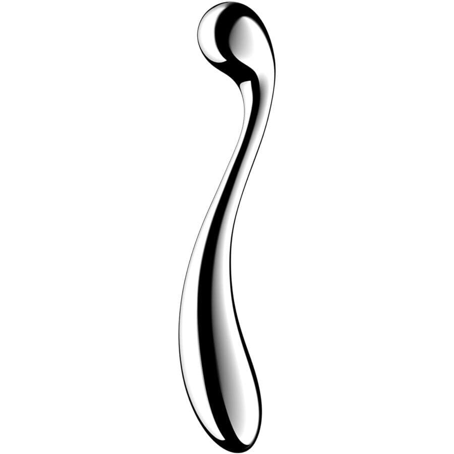 SATISFYER - STAR FORCE 4 DVOSTRANI DILDO OD NEHRĐAJUĆEG ČELIKA