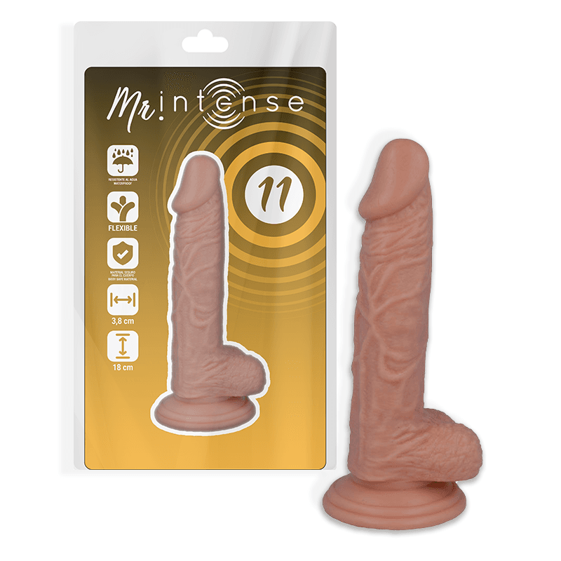 MR INTENSE - 11 realističan dildo, 18 cm Ø 3,8 cm