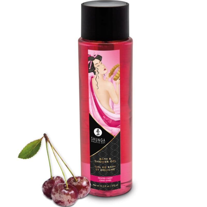 SHUNGA - GEL ZA KUPANJE I TUŠIRANJE FROSTED CHERRY 370 ML