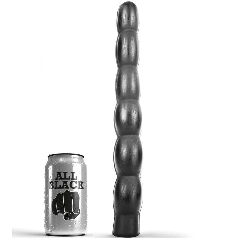 ALL BLACK - Analni dildo od 32 cm