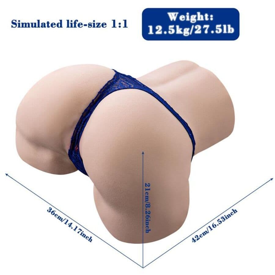 XISE - GINA REALISTIČNI MASTURBATOR VAGINA ZA VEČ POLOŽAJEV Z VIBRIRANJEM IN DALJINSKIM UPRAVLJALNIKOM
