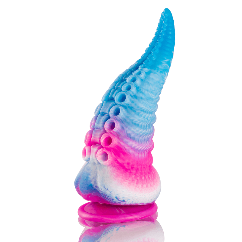 EPIC - PHORCYS PLAVI DILDO S PIPCIMA, VELIČINA L