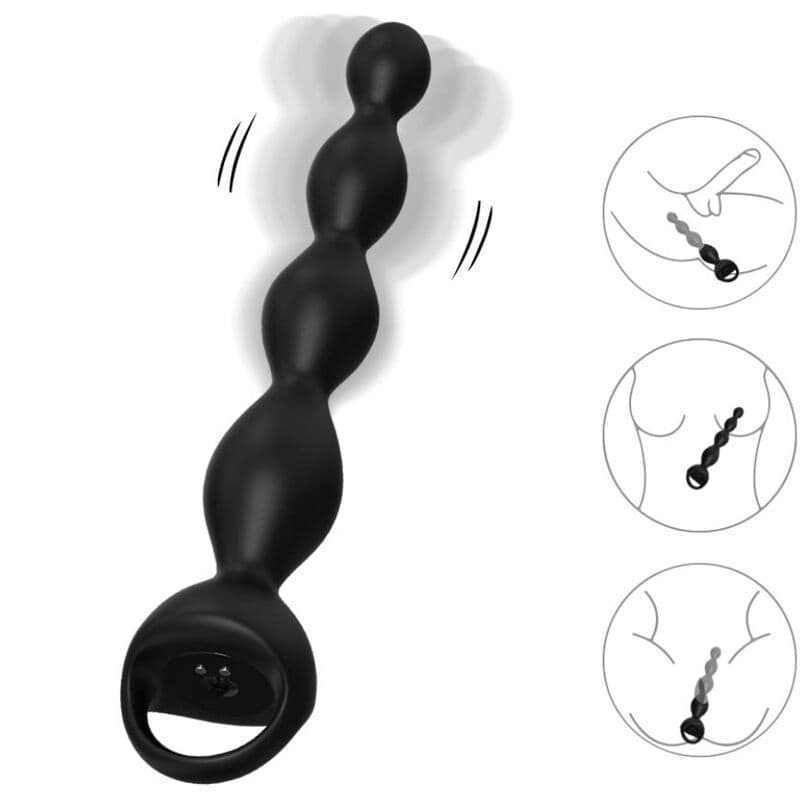 ARMONY - Vibrator prst analni utikač crni