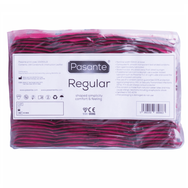 PASANTE - KONDOMI REGULAR, 144 KOMADA