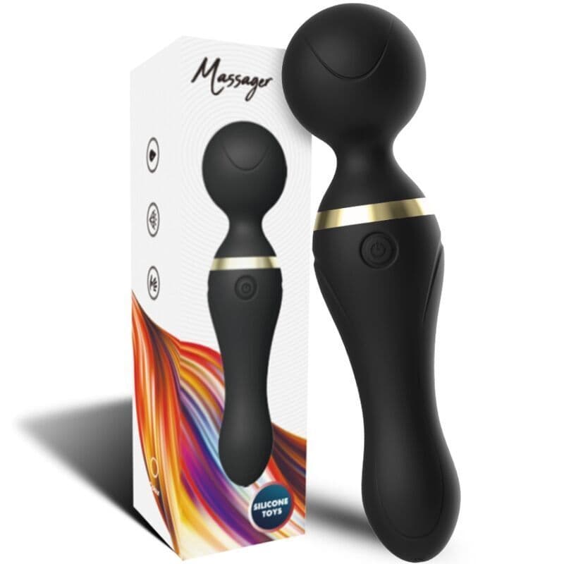 ARMONY - Freeza masažer i vibrator super fleksibilna glava crna