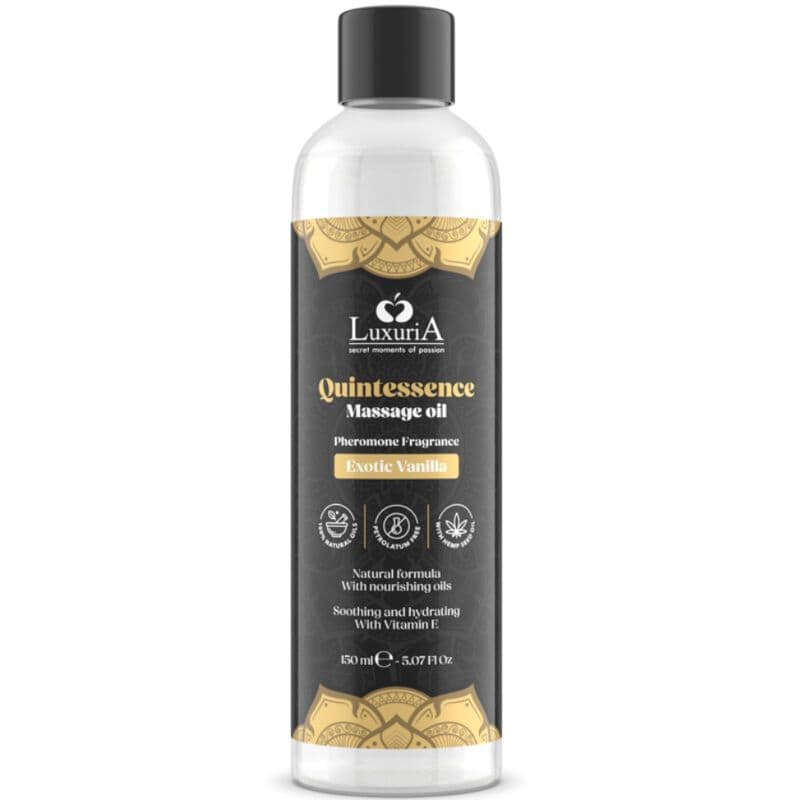 INTIMATELINE LUXURIA - MASAŽNO OLJE EKSOTIČNA VANILIJA 150 ML