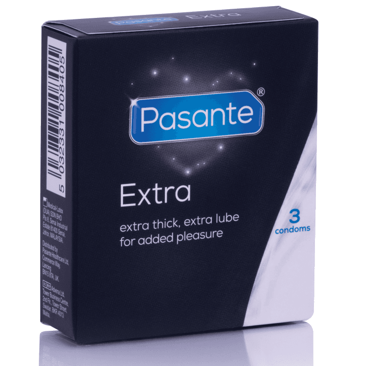 PASANTE - KONDOMI EXTRA, EKSTRA DEBELI, 3 KOMADA