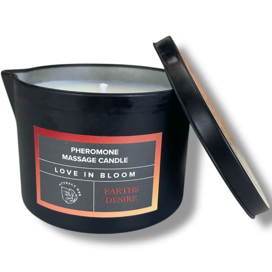 EYE OF LOVE - Bloom masažna svijeća Sativa Earth's Desire, 150 ml