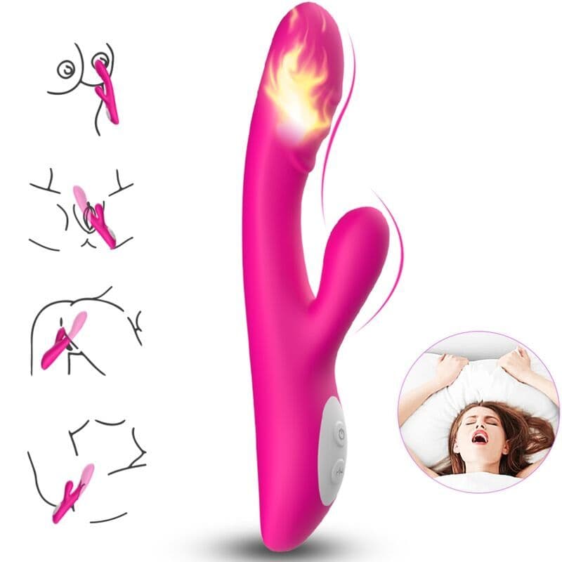 ARMONY - Spark vibrator s toplinskim efektom, fuksija