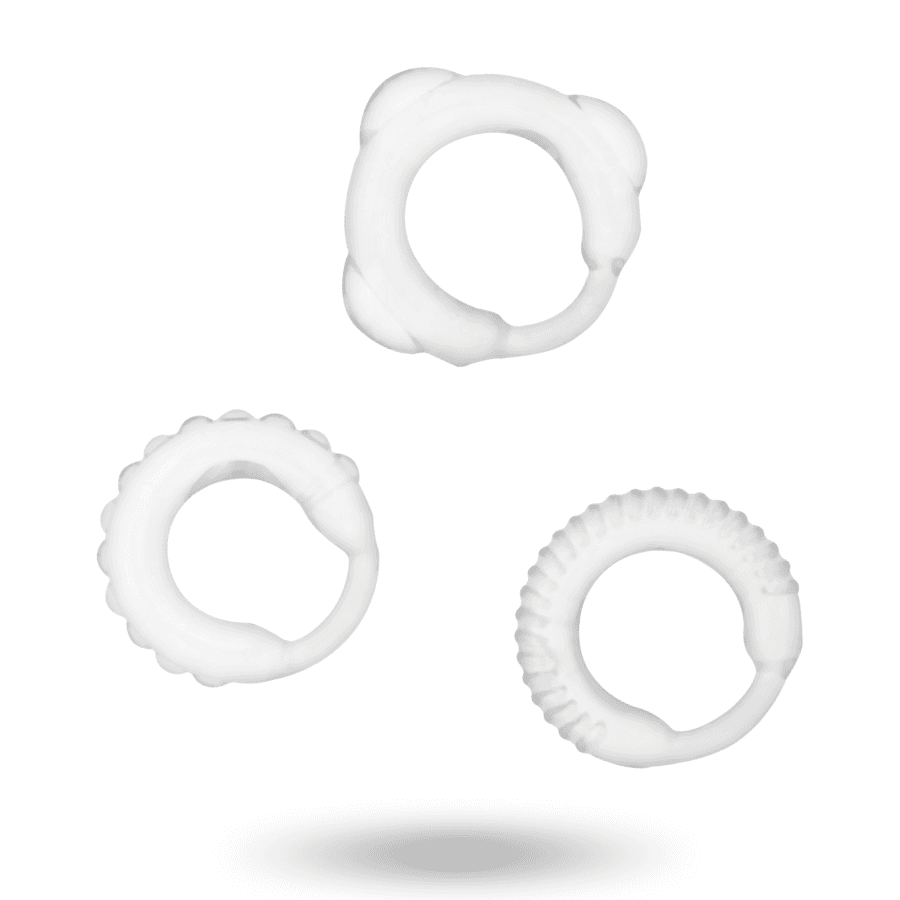 ADDICTED TOYS - C-RING-SET KLAR
