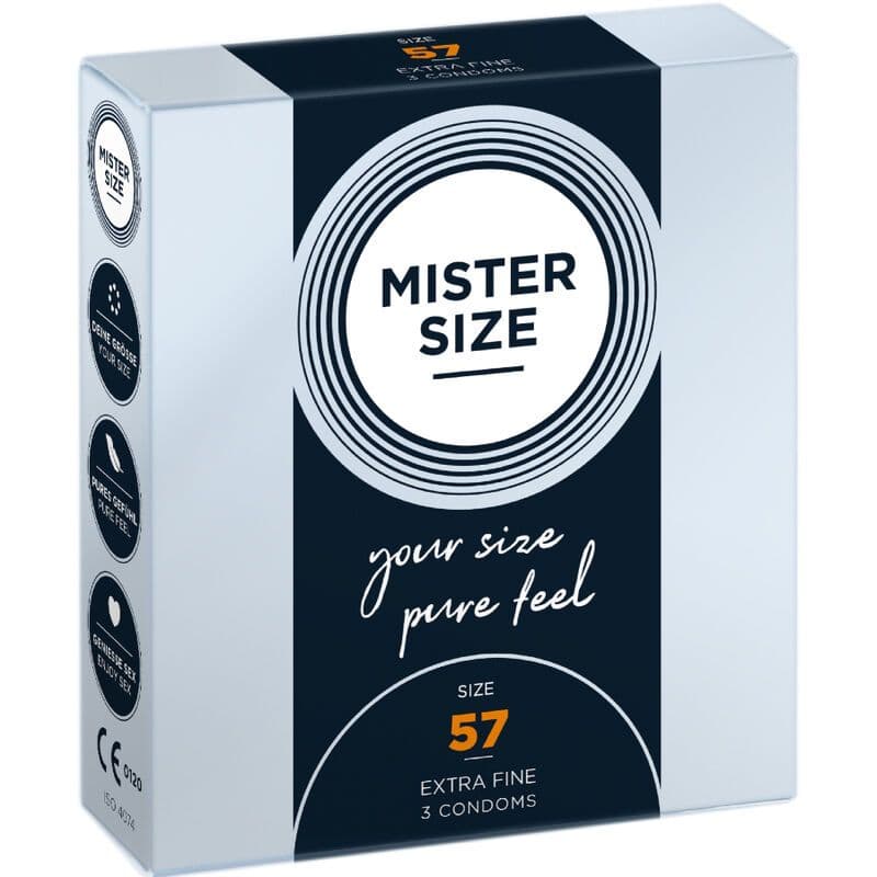 MISTER SIZE - KONDOM VELIČINA L 57 MM (3 KOMADA)