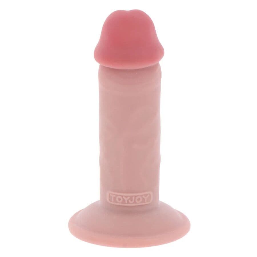 GET REAL - DELUXE DEBELI DILDO OD MATERIJALA TPE DVOSTRUKE GUSTOĆE 13 CM