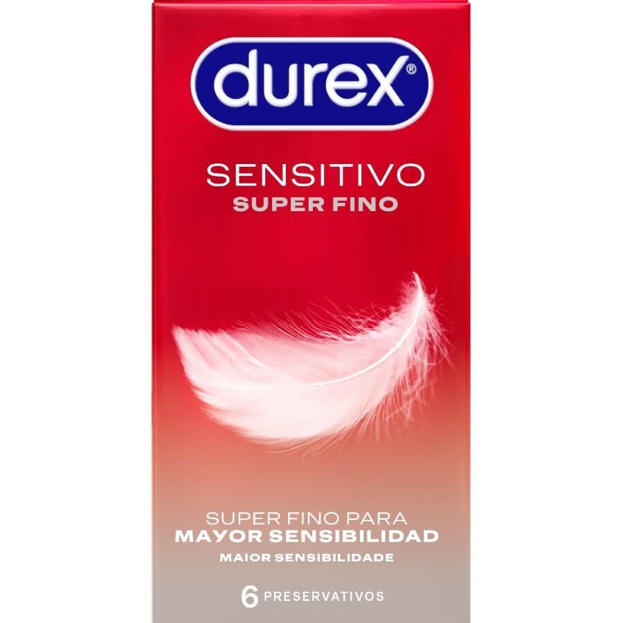 DUREX - KONDOMI SUPER THIN SENSITIVE 6 KOM