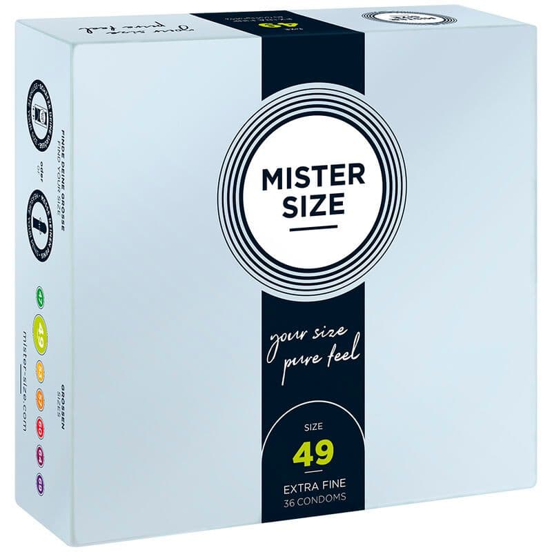 MISTER SIZE - KONDOM VELIČINA S 49 MM (36 KOMADA)