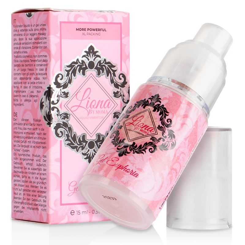 LIONA BY MOMA - Tekući vibrator Euphoria stimulirajući gel 15 ml