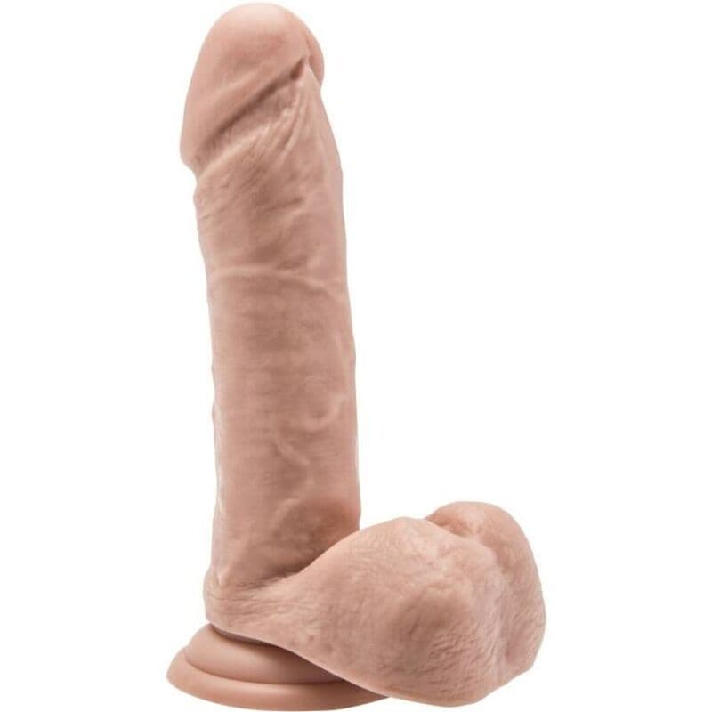 GET REAL, DILDO S TESTISIMA 18 CM BOJE KOŽE