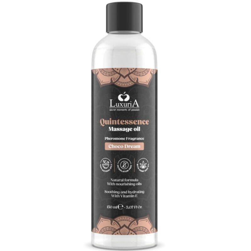 INTIMATELINE LUXURIA - MASAŽNO OLJE ČOKOLADA 150 ML