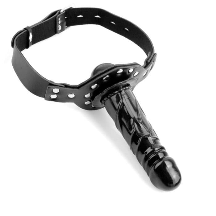 FETISH FANTASY SERIES - DELUXE USTNA KUGLA S DILDOM (GAG)