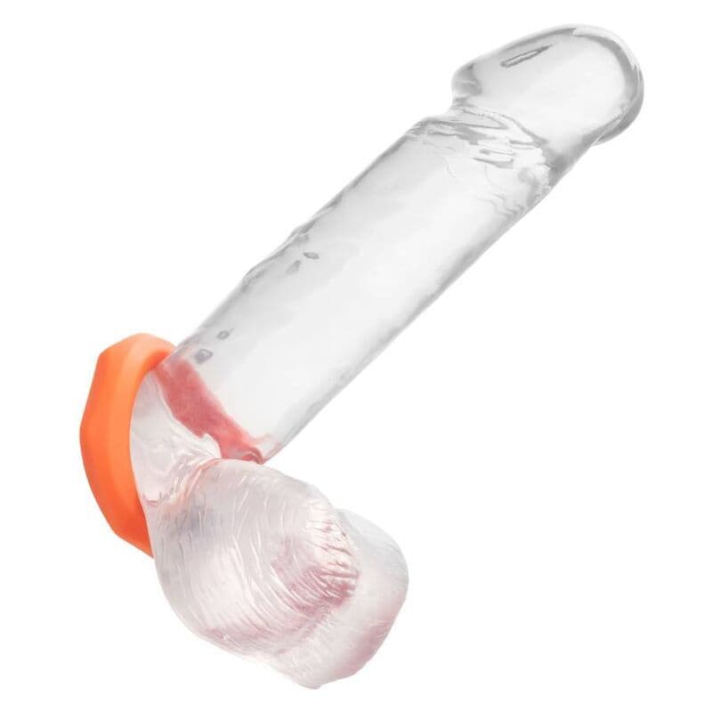 CALEXOTICS - ALPHA SEXAGON OBROČEK ZA PENIS, ORANŽEN