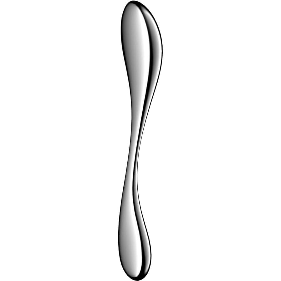 SATISFYER - STAR FORCE 3 DVOSTRANI DILDO OD NEHRĐAJUĆEG ČELIKA