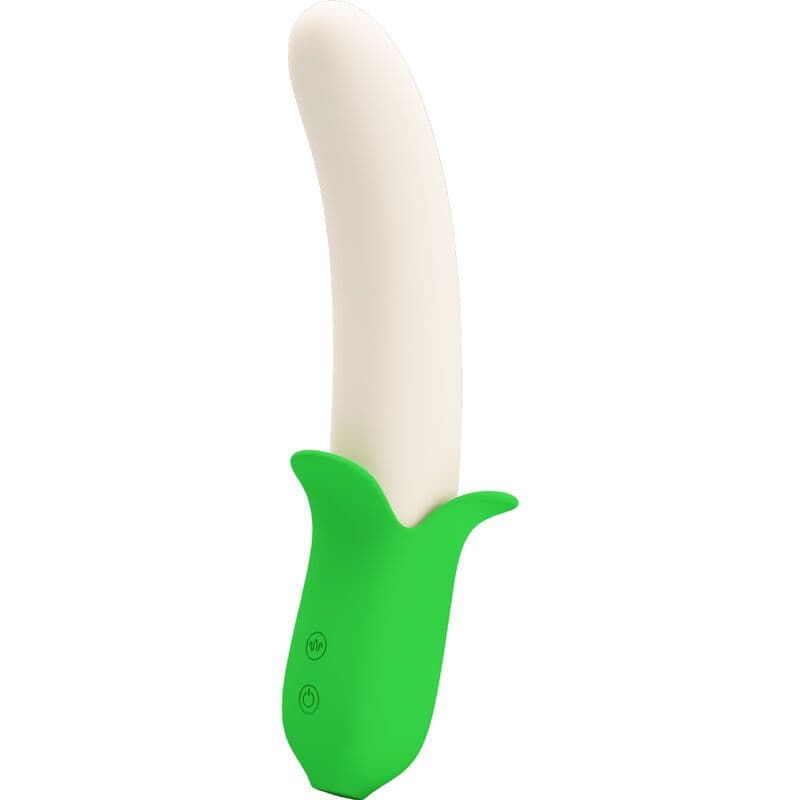 PRETTY LOVE - BANANA KNIGHT SILIKONSKI VIBRATOR 7 VIBRACIJA