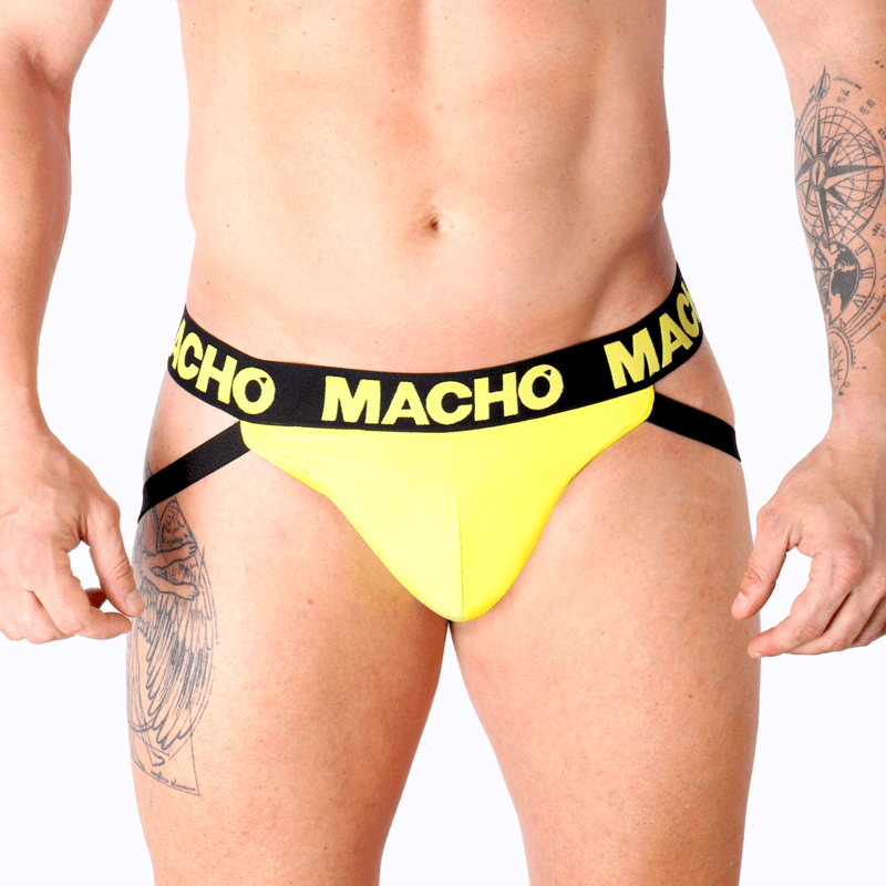 MACHO - MX25A JOCK GAĆICE OD LYCRE, ŽUTE