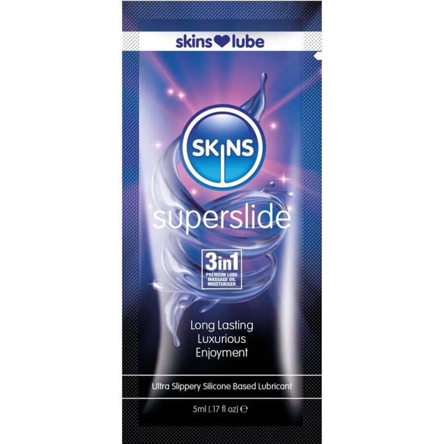 SKINS SUPERSLIDE LUBRIKANT NA BAZI SILIKONA JEDNOKRATNA DOZA 5 ML