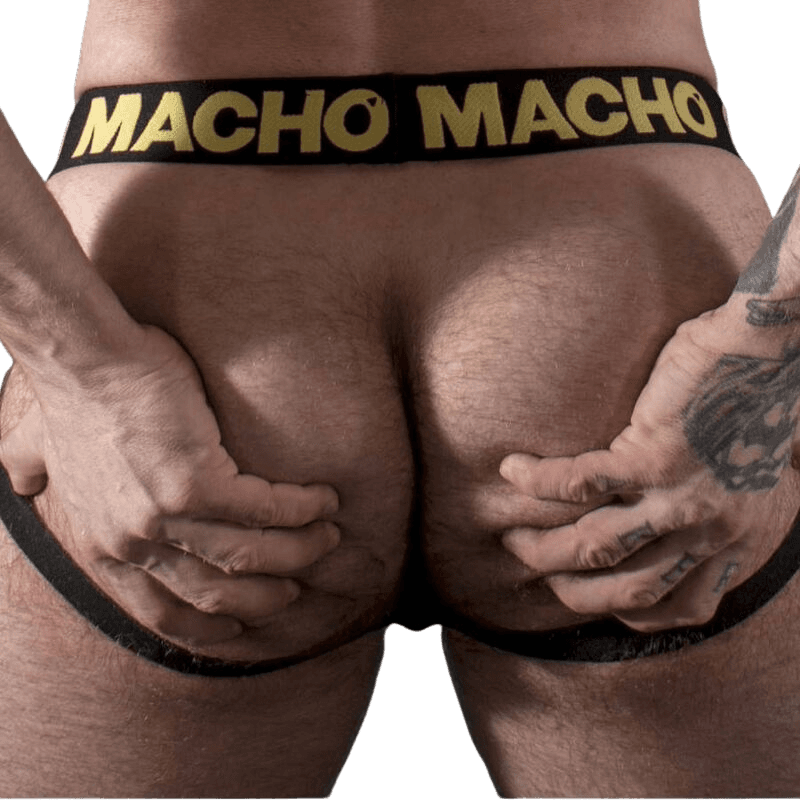 MACHO - MX25AC JOCK GELBES LEDER