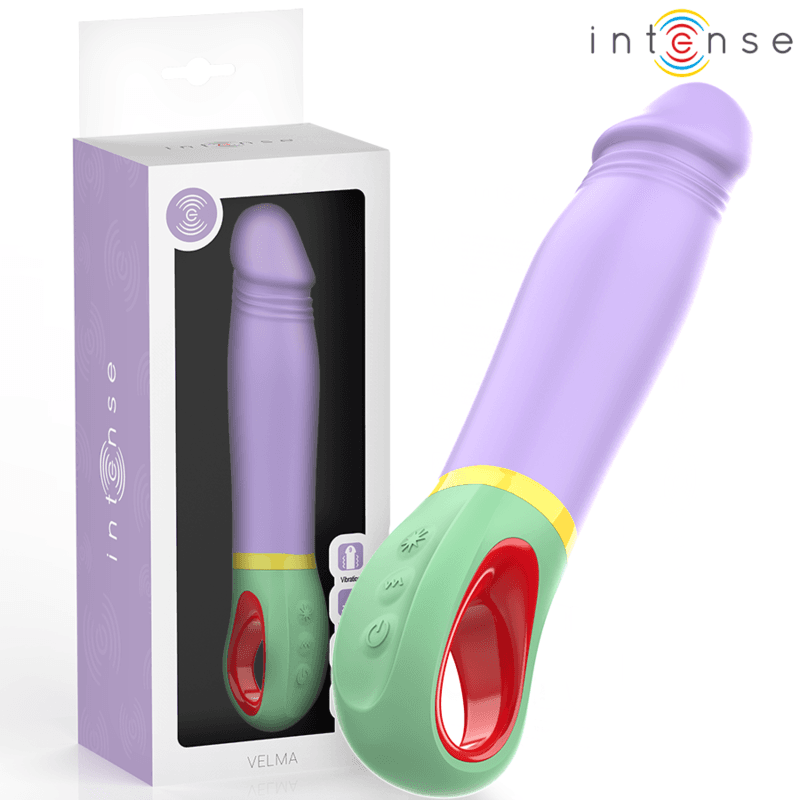INTENSE - VELMA KLASIČNI LJUBIČASTI VIBRATOR