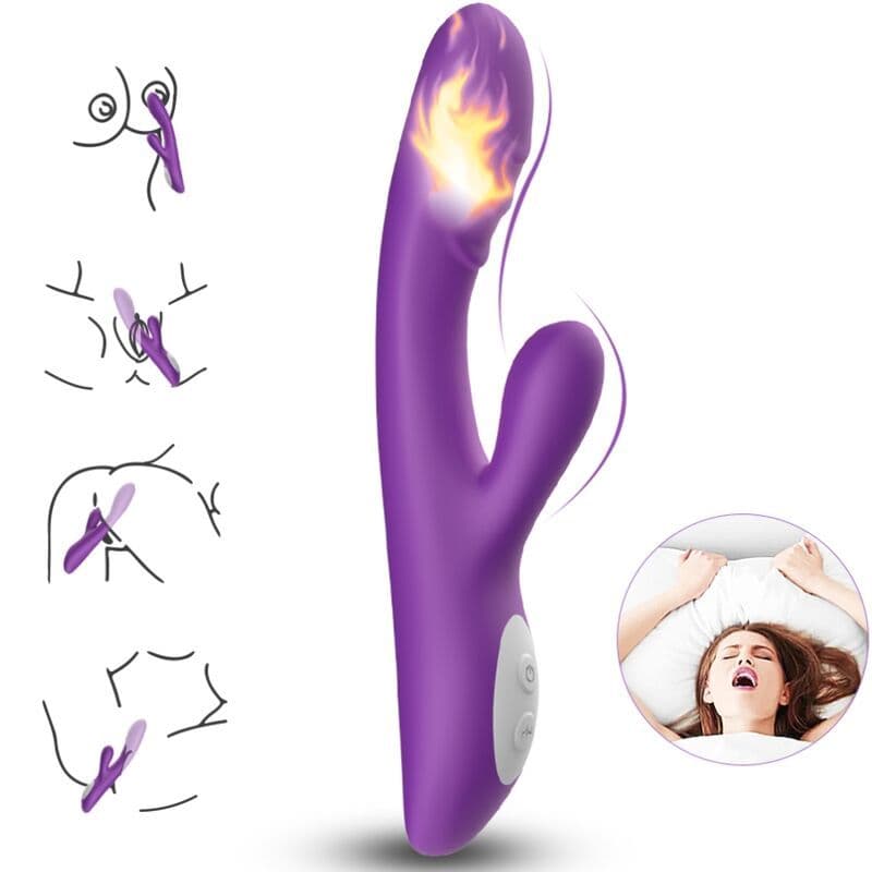 ARMONY - Spark vibrator toplinski učinak crveni