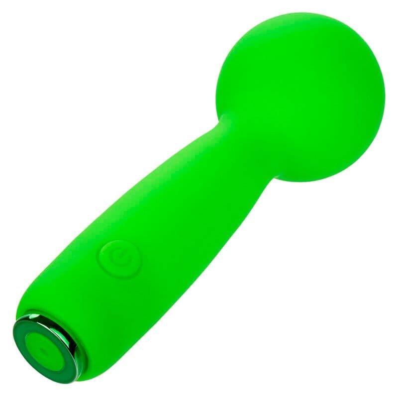 CALEXOTICS - NEON VIBES THE BUBBLY VIBE MINI MASAŽER S 10 VIBRACIJA, ZELENI