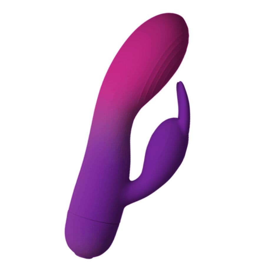 ROCKS-OFF - RABBIT VIBRATOR GLO-GIRL, VIJOLIČEN
