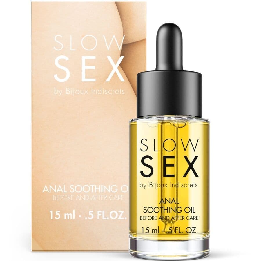 BIJOUX INDISCRETS - POMIRJAJOČE ANALNO OLJE SLOW SEX 15 ML