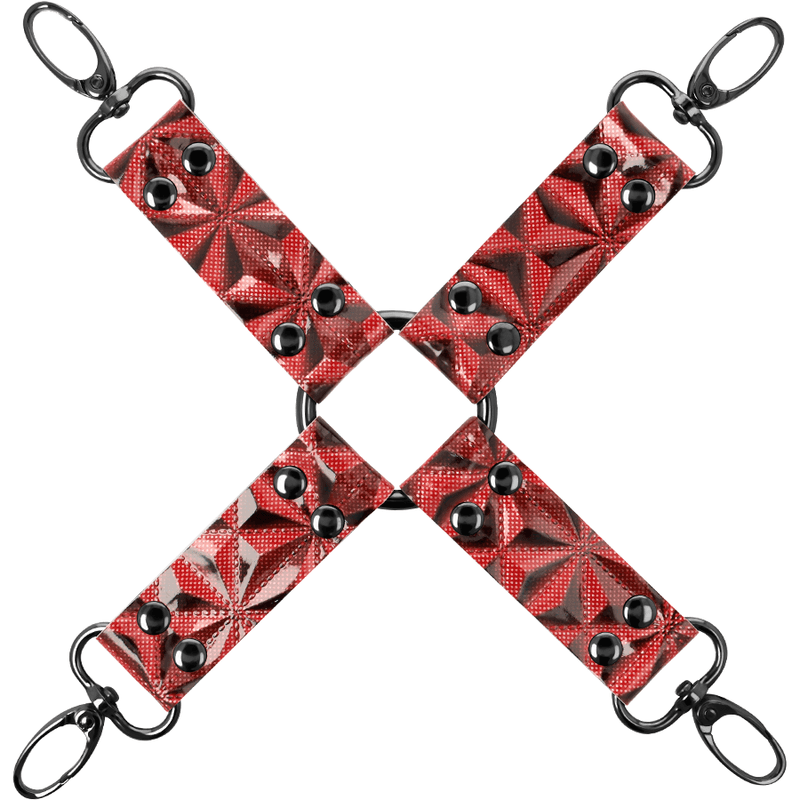 BEGME RED EDITION PREMIUM REMENJE HOG TIE OD VEGANSKE KOŽE