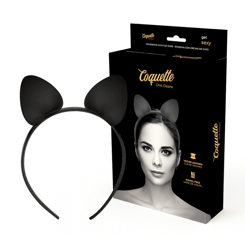 COQUETTE CHIC DESIRE - OBRUČ ZA KOSU S MAČJIM UŠIMA