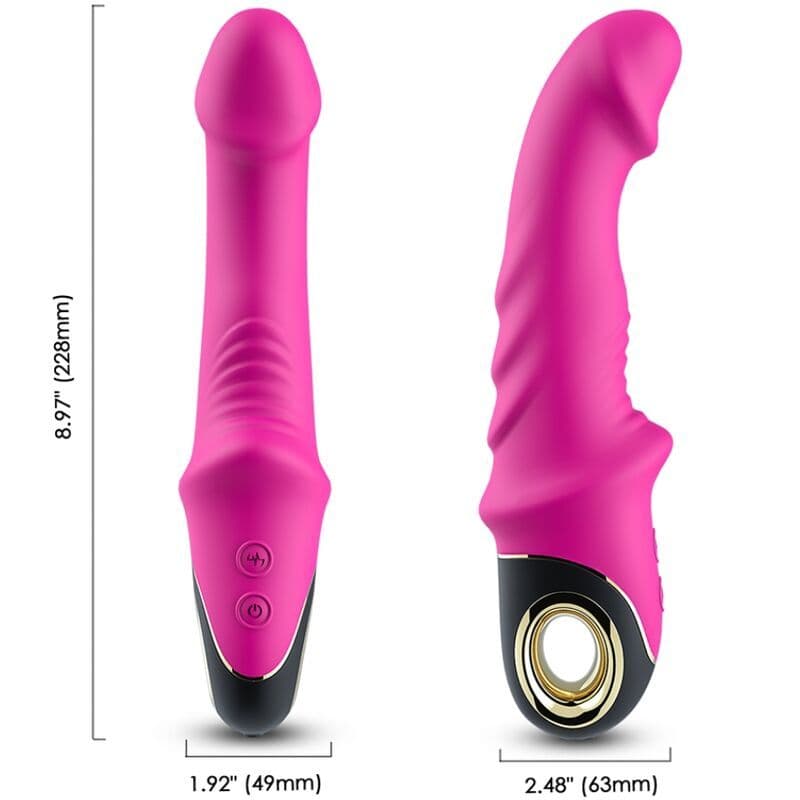 ARMONY - Joyblade dildo vibrator rotor, fuksija