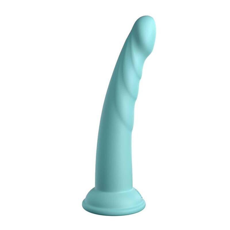 DILLIO - SLIM SEVEN DILDO 17,78 CM, ZELENI