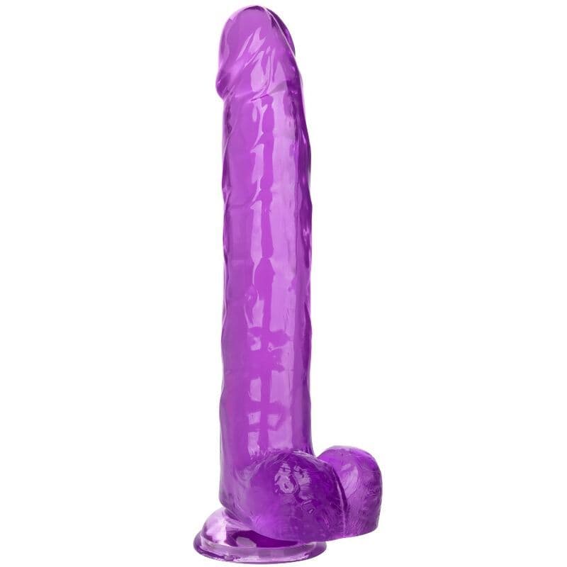 CALEXOTICS SIZE QUEEN DILDO, LJUBIČASTI, 25,5 CM