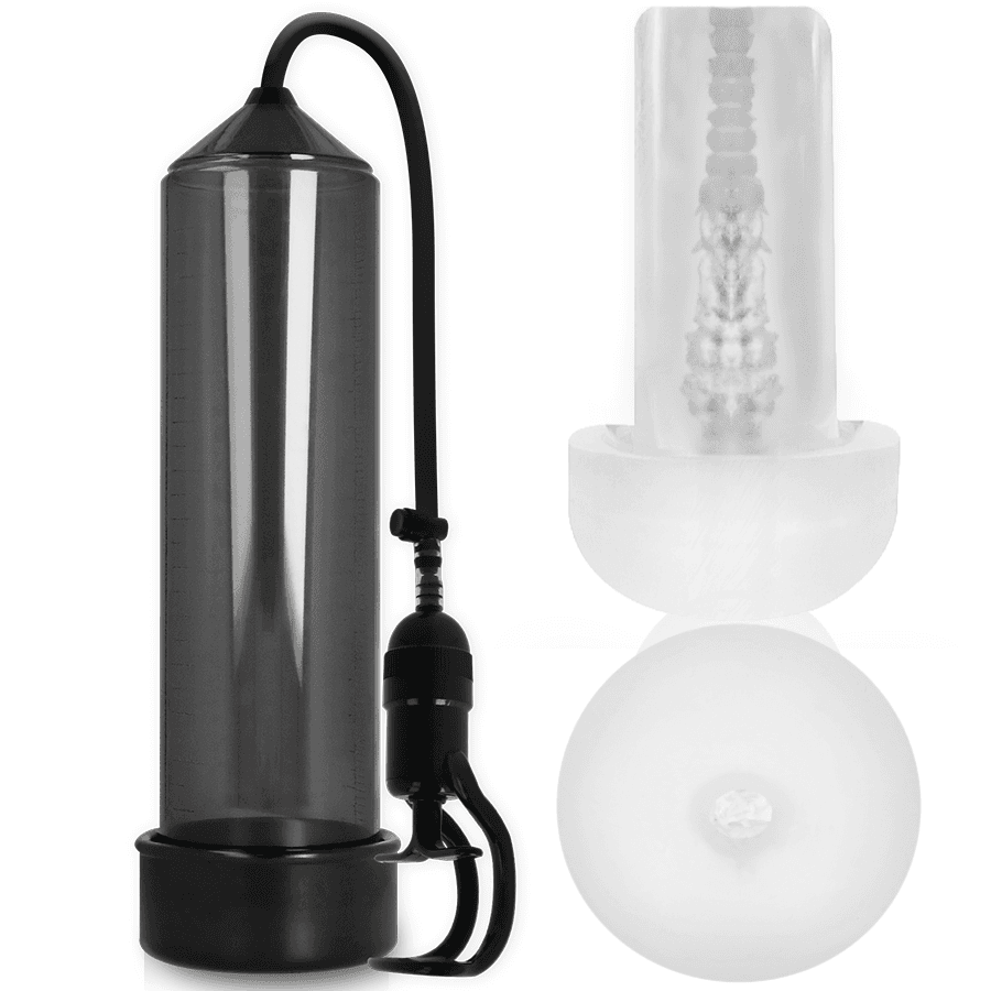 PUMP ADDICTED - RX5 CRNA PUMPA ZA PENIS S MASTURBATOROM