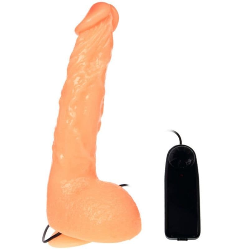 BAILE - Realistični vibrirajoči dildo s priseskom