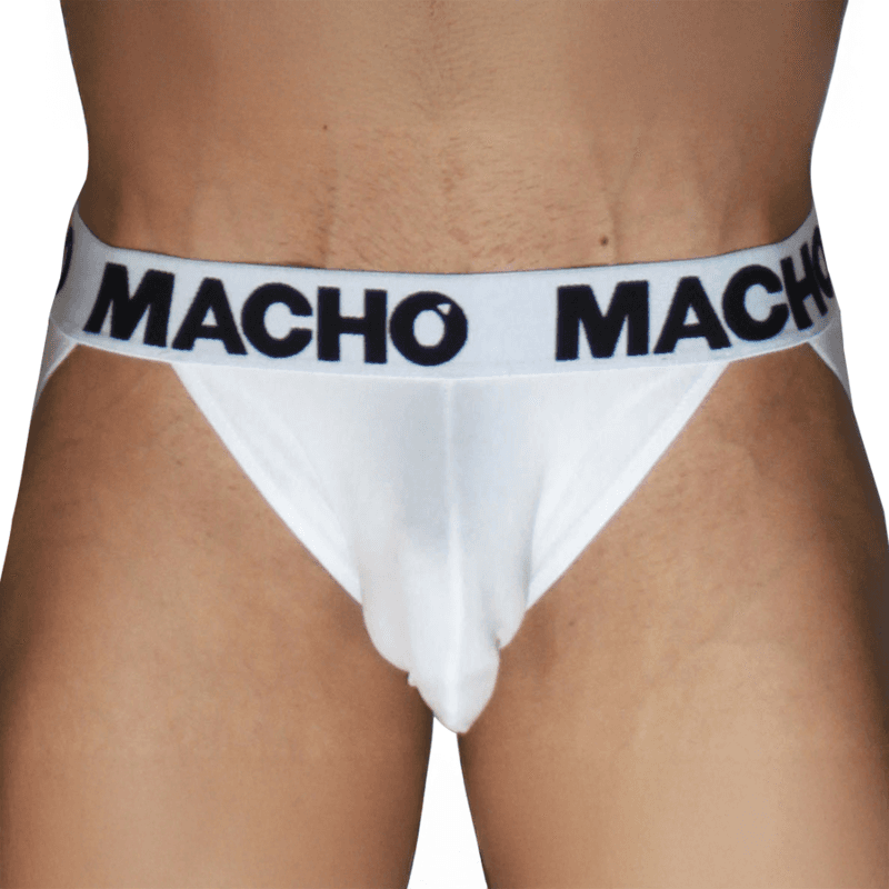 MACHO - MX29BL JOCK WHITE + WHITE